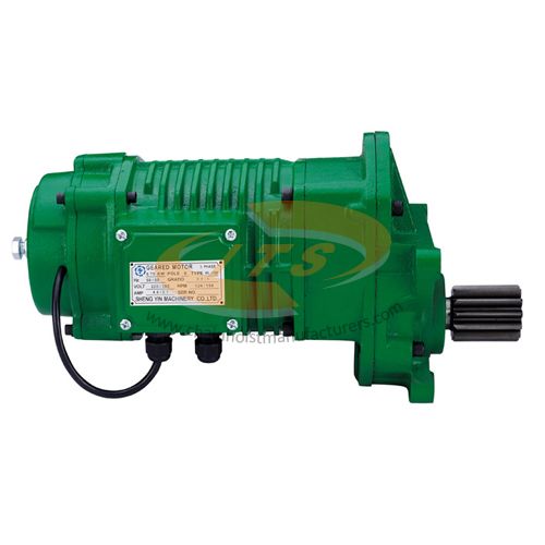 0.6/0.3 Kw 4/8 Pole Geared Motor