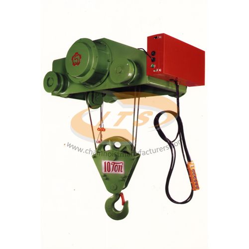 10 Ton Double Rail Electric Wire Rope Hoist