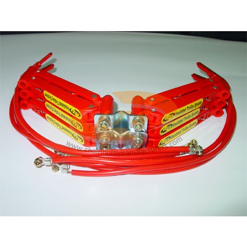 30A 6 Pole Insulated Conductor Current Collector