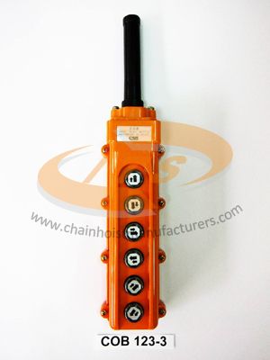 6 Buttons Control Hoist Switch 