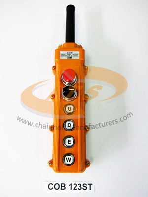 6 Buttons Control Hoist Switch 